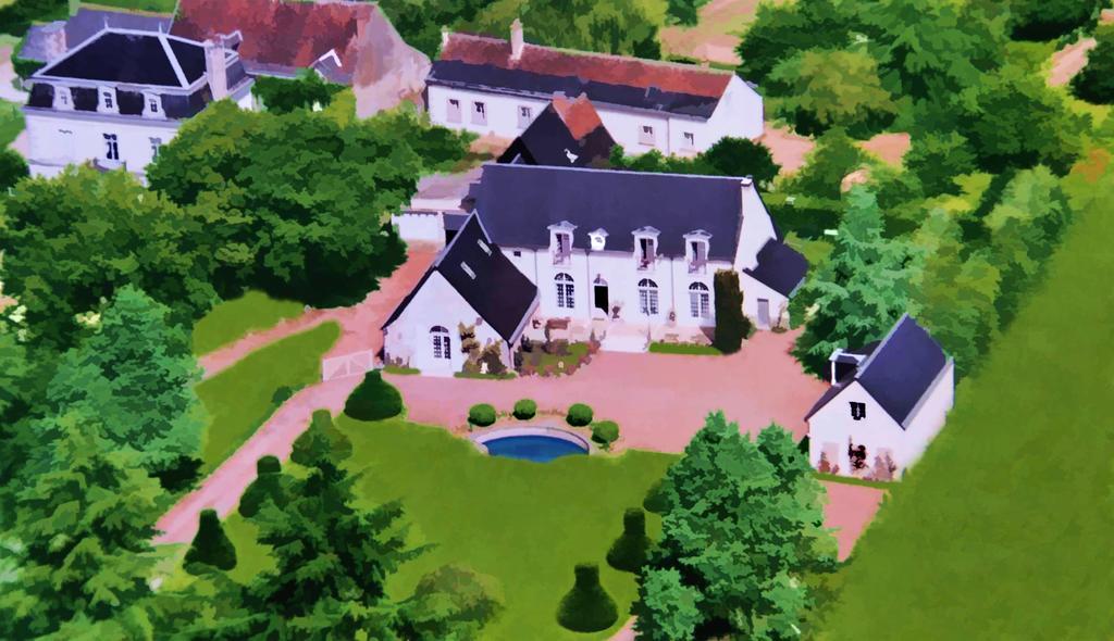 La Carriere Bed and Breakfast Charentilly Kamer foto