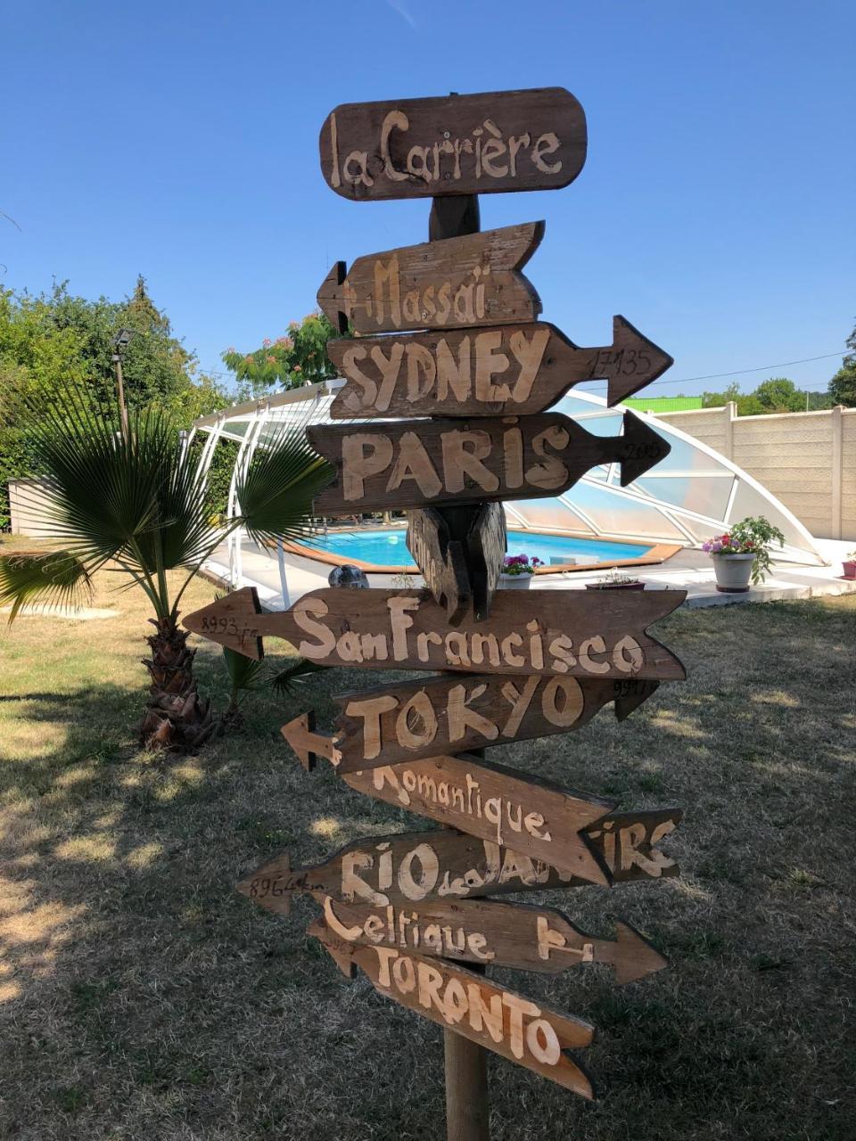 La Carriere Bed and Breakfast Charentilly Buitenkant foto